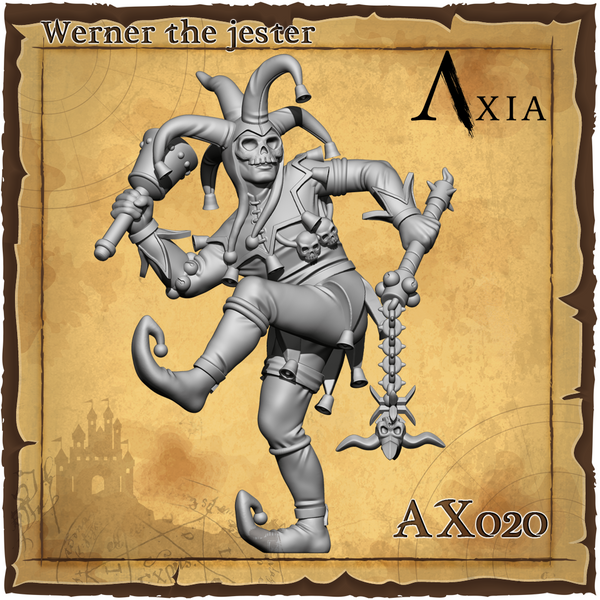AX020 - Werner the jester - Only-Games