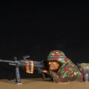 10 & 15mm US Infantry with M249s (12 models) - Only-Games