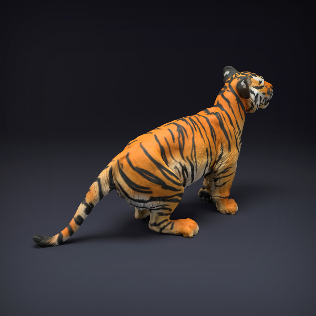 realistic bengal tiger 3D Model