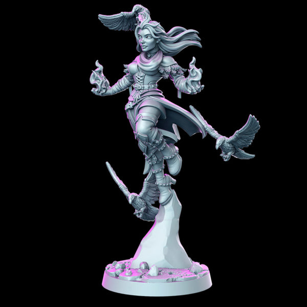 Genevieve - Female wizard- 32mm - DnD - Only-Games