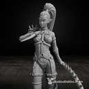 Leader of the Dark Elf Witches 34mm (true scale) - Only-Games