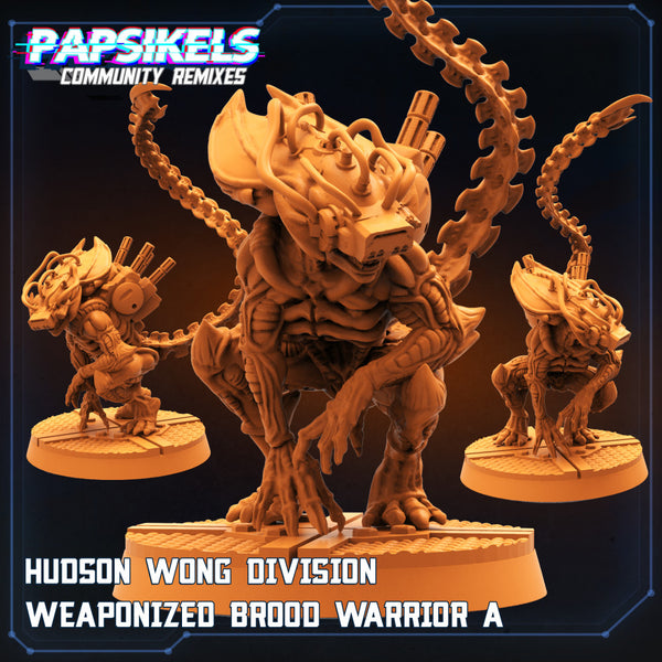 HUDSON WONG DIVISION WEAPONIZED BROOD WARRIOR A - Only-Games