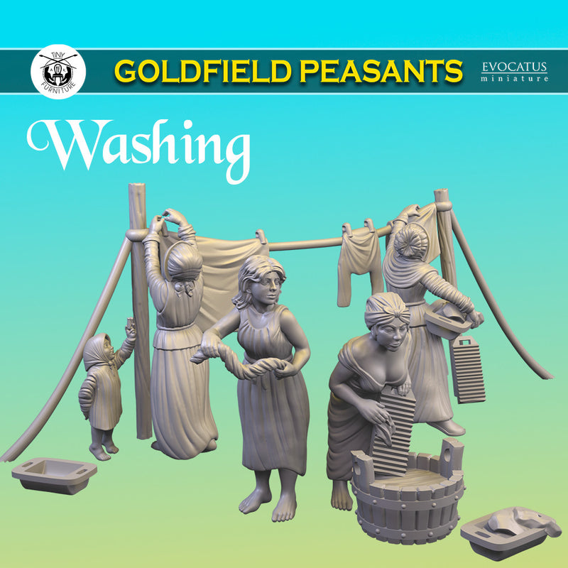 Washing (Goldfield Peasants) - Only-Games