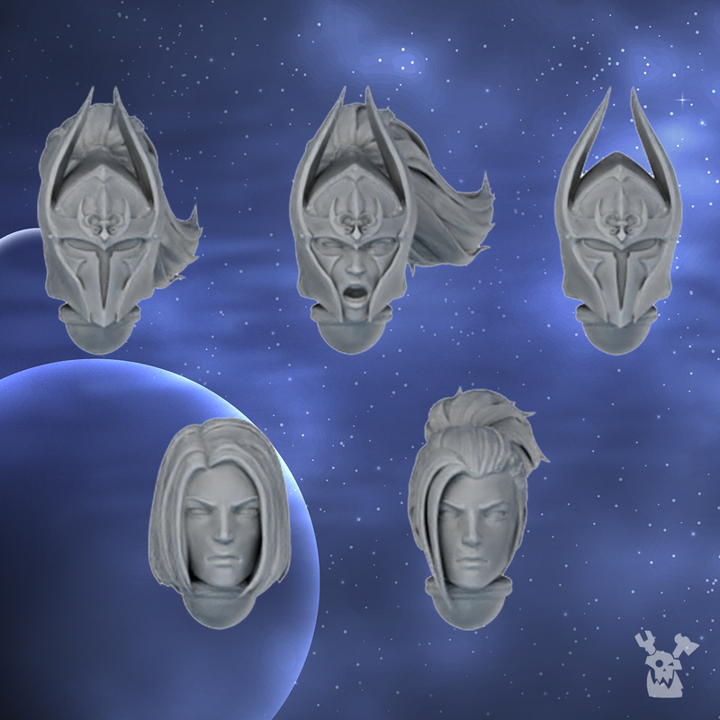 Nova Star Heads Set x5 - Only-Games