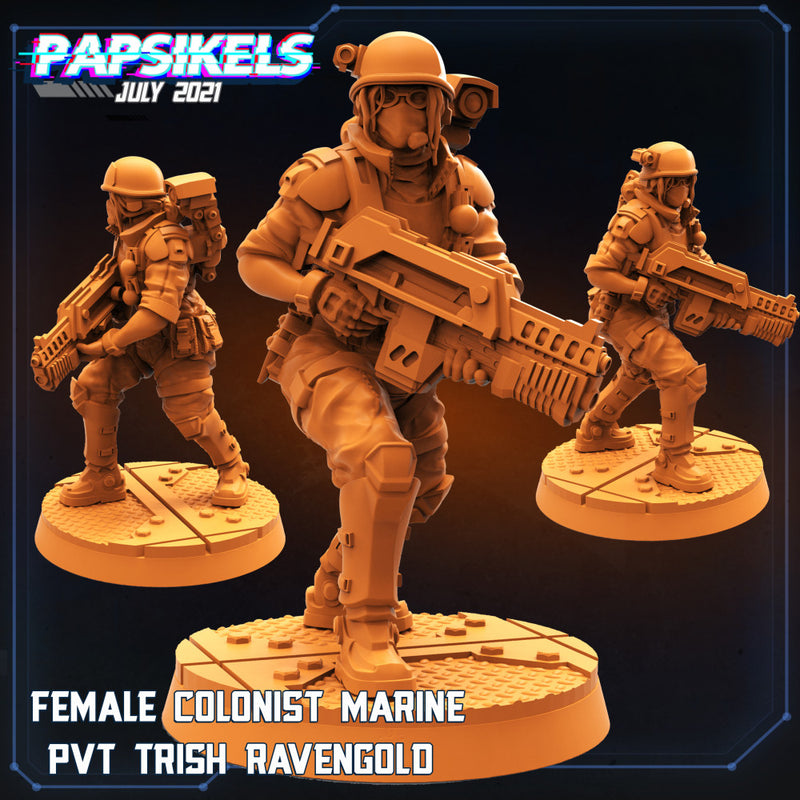 FEMALE COLONIST MARINE PVT TRISH RAVENGOLD - Only-Games