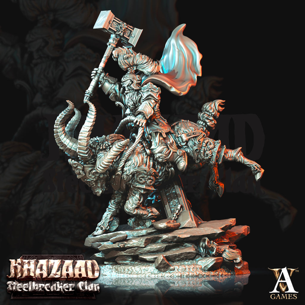 Steelbreaker Warriors Ram Rider 4 - Archvillain Games - Miniatures by  Only-Games.co