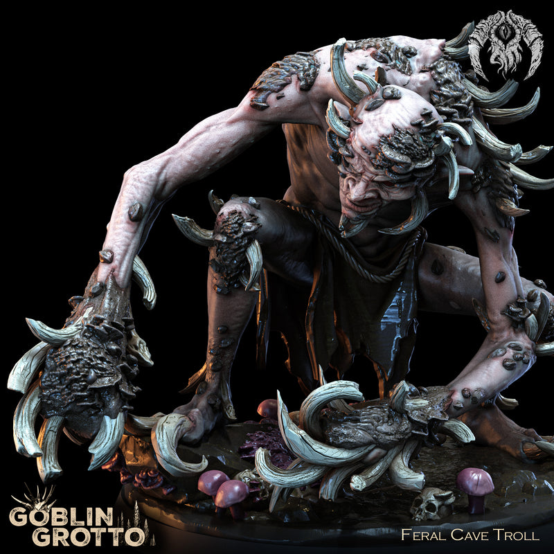 Feral Cave Troll - Only-Games