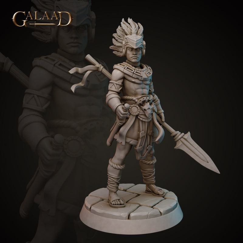 Aztec Male Fighter - Only-Games