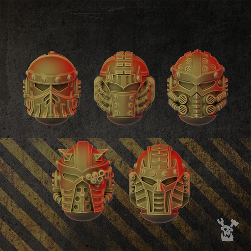 Full Metal Brotherhood Heads Set #3 - Only-Games