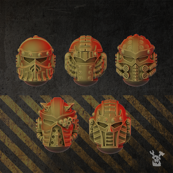 Full Metal Brotherhood Heads Set #3 - Only-Games