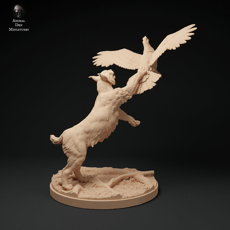 Eurasian Lynx Hunting Capercaillie 1/35 - Only-Games