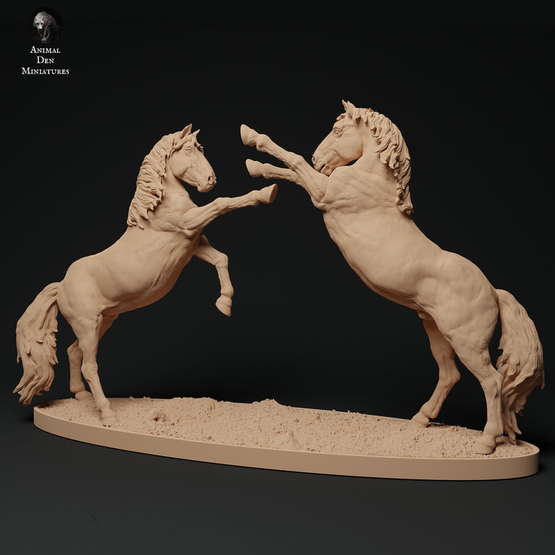 Konik Horses Fight 1/43 - Only-Games