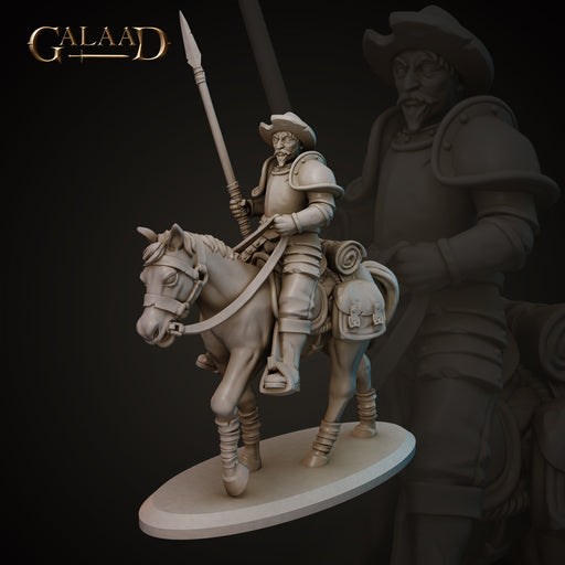 knight conquistador on horse - Only-Games