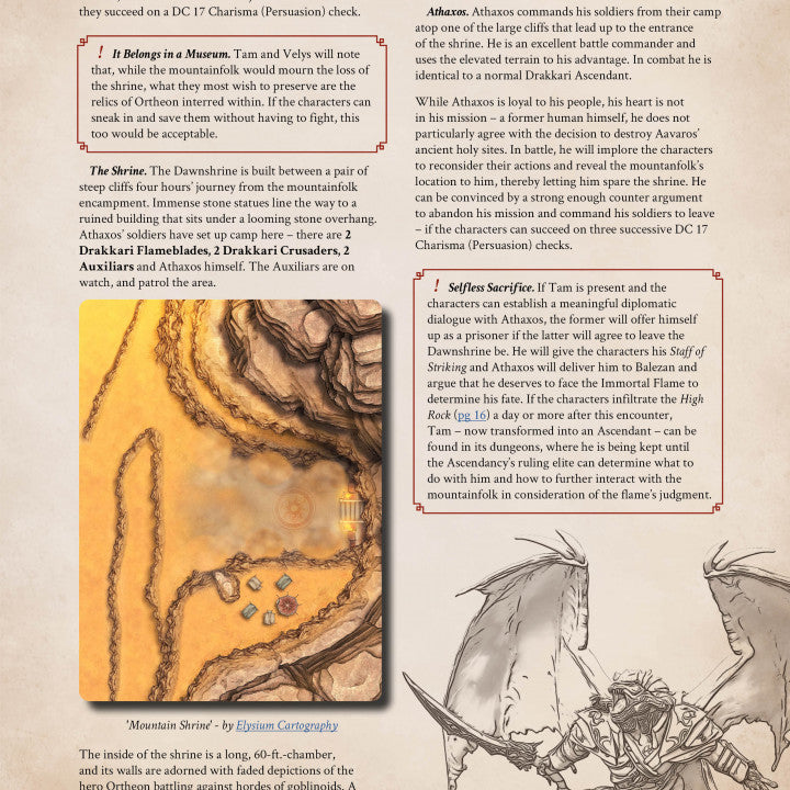 Dragons of the Immortal Flame - 5e Adventure Booklet - Only-Games