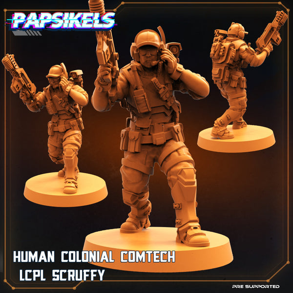 HUMAN COLONIAL COMTECH LCPL SCRUFFY - Only-Games