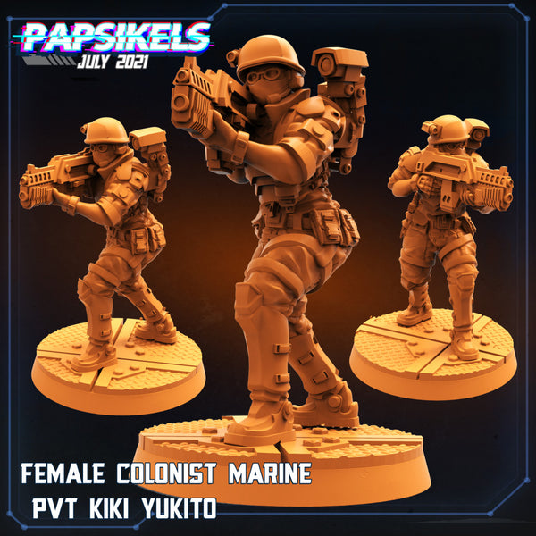 FEMALE COLONIST MARINE PVT KIKI YUKITO - Only-Games