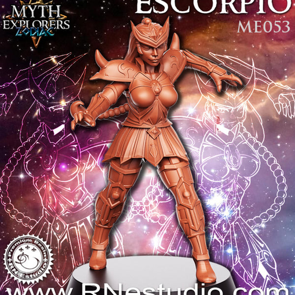 Escorpio - Female Knight - 32mm - DnD - Only-Games