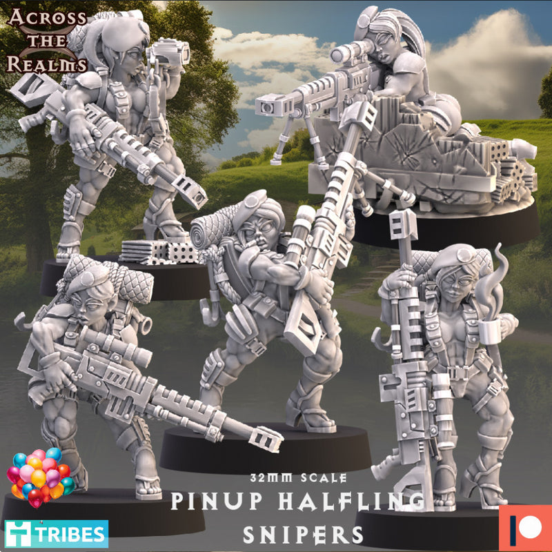 Pinup Halfling Snipers - Only-Games