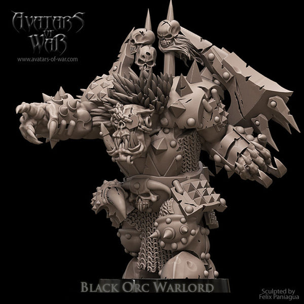 Black Orc Warlord - Only-Games