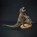 Tyrannosaurus Rex vs Triceratops scene - Only-Games