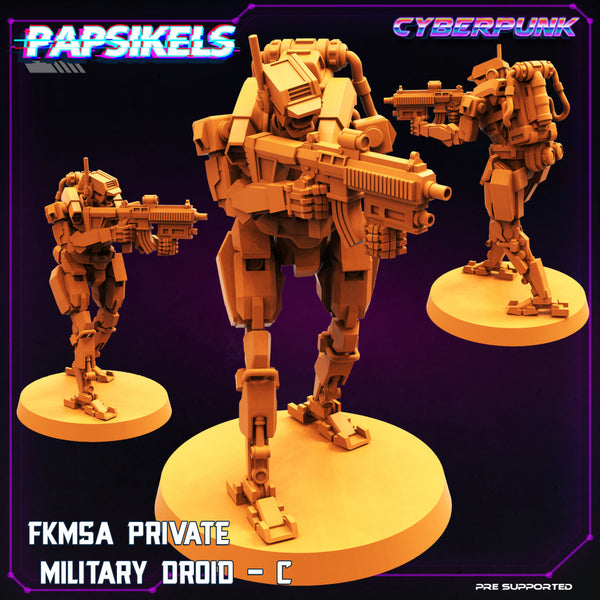 FKMSA PRIVATE MILITARY DROID - C - Only-Games