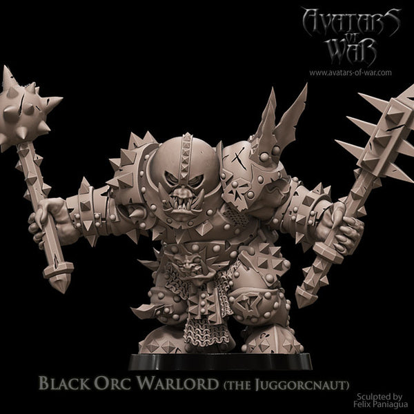 Black Orc Warlord (The Juggorcnaut) - Only-Games