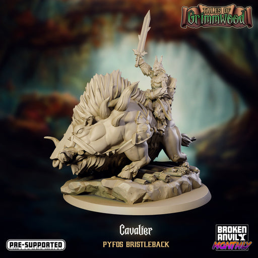 Tales of Grimmwood- Satyr Cavalier Melee - Only-Games
