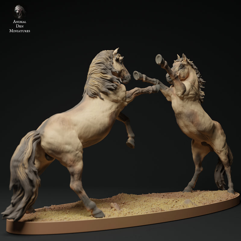 Konik Horses Fight 1/43 - Only-Games