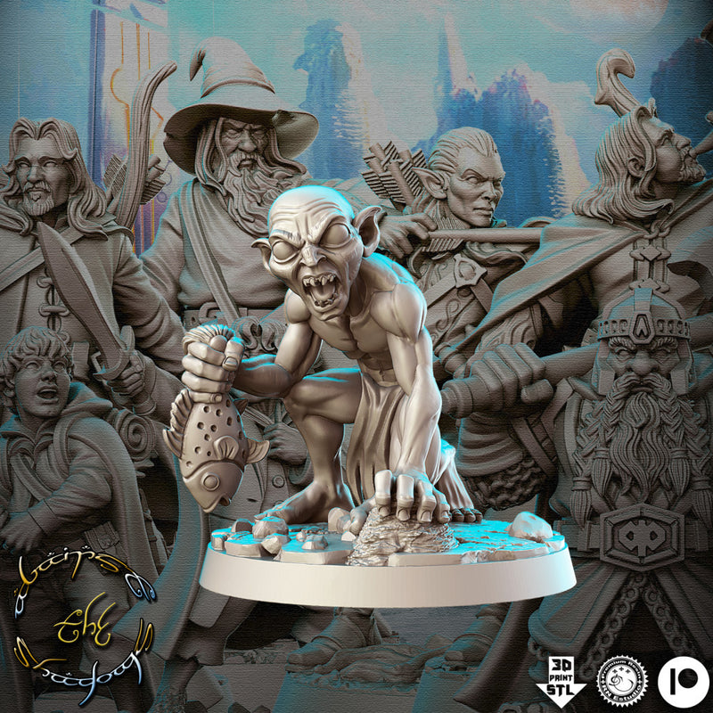 Squeez - Dark Hobbit - 32mm - DnD - Only-Games