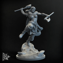Classic Barbarian Woman (25mm base) - Only-Games