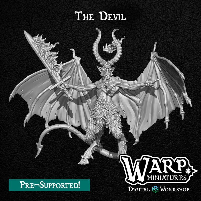 Devil Miniatures The Devil - Warp Miniatures - Miniatures by Only-Games.co
