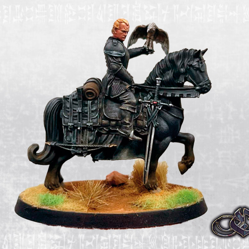 Etienne of the sunken city of Avignon  Mounted - Only-Games