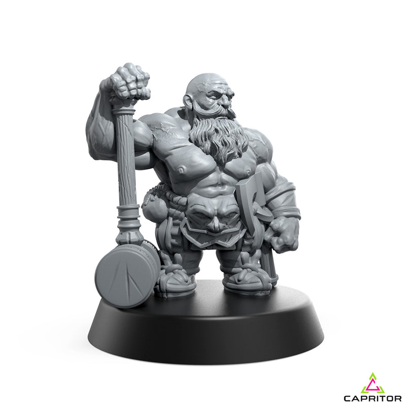 "Dwarf Champion" 28mm Scale - Only-Games