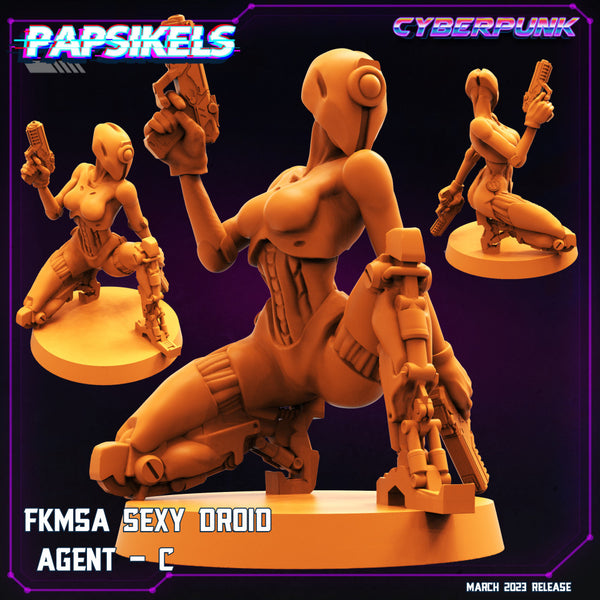 FKMSA SEXY DROID AGENT C - Only-Games