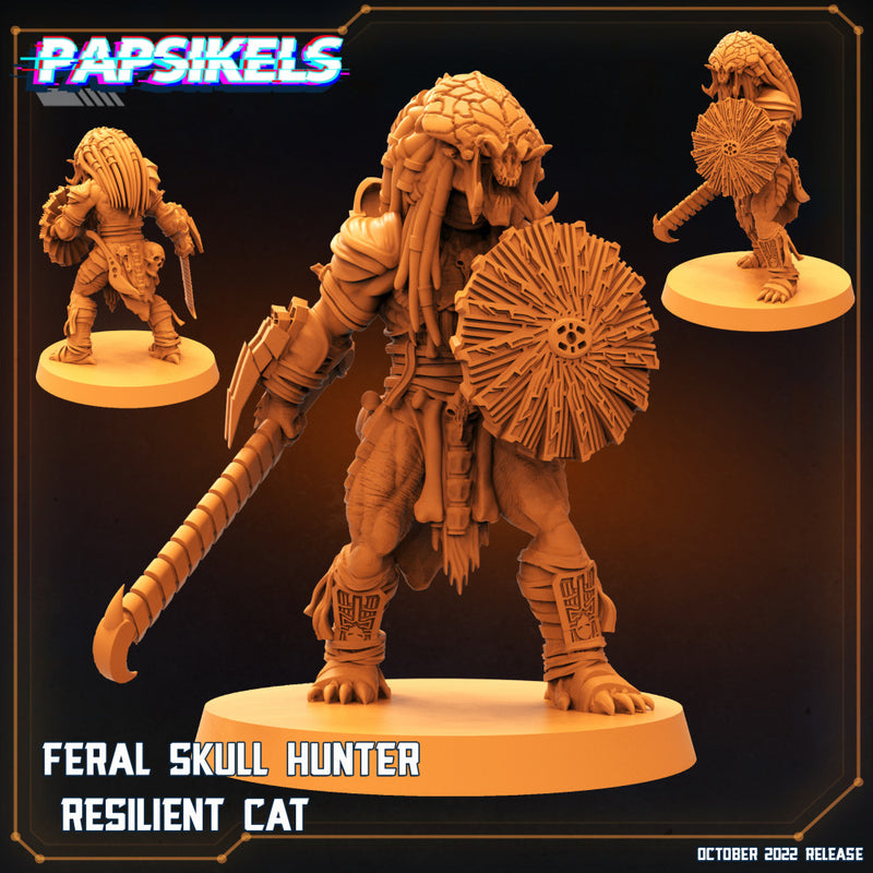 FERAL SKULL HUNTER RESILIENT CAT - Only-Games