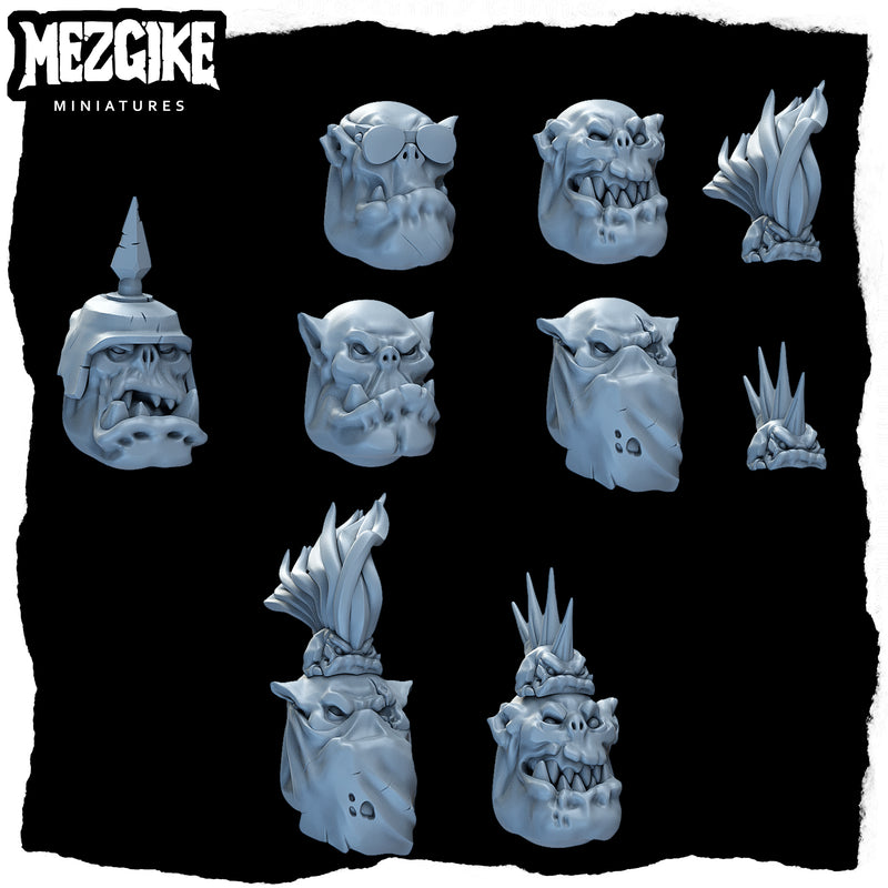 Road boyz biker mob B (3 physical miniatures) - Only-Games