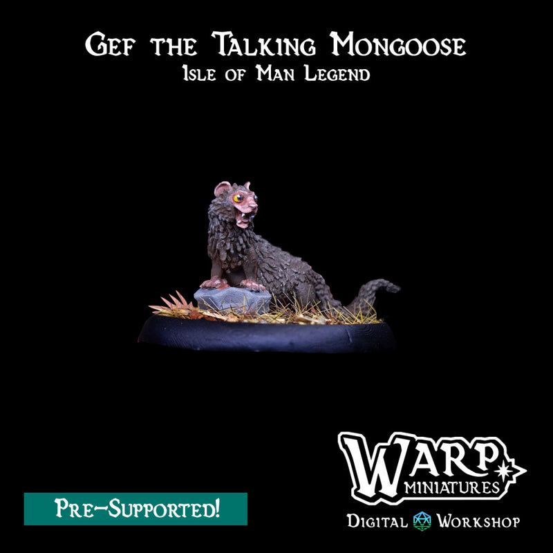 Gef the Talking Mongoose - Only-Games