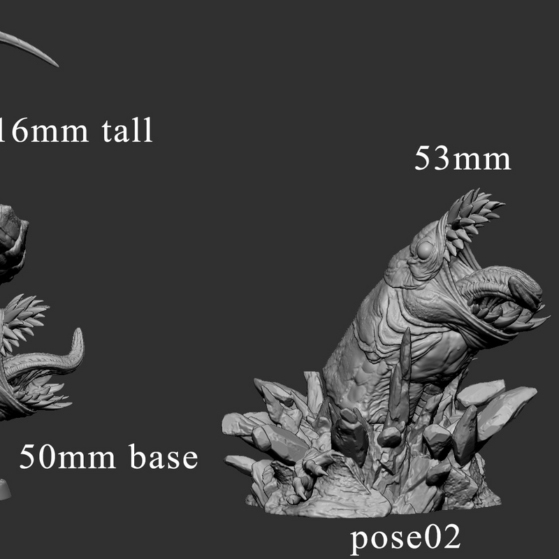 Chompilisk (Pose 2 of 2) - Only-Games