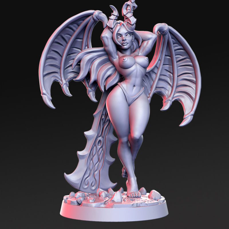 Akisha - Female Sukubus - 32mm - DnD - Only-Games