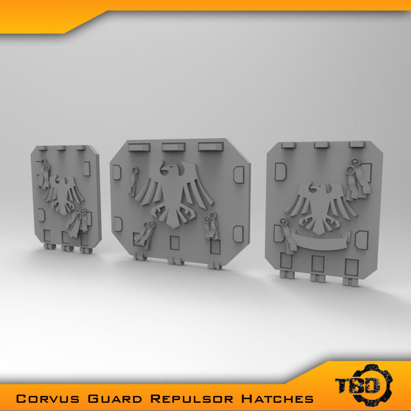 Corvus Guard Repulsor Hatches X3 - Only-Games