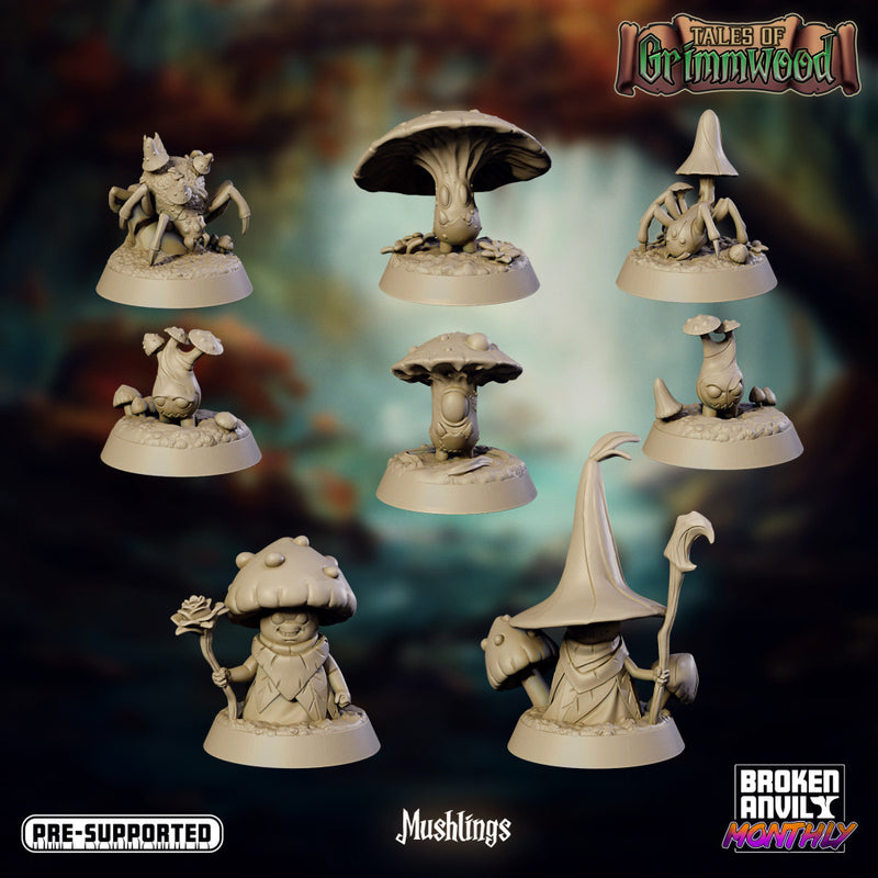 Tales of Grimmwood- Mushling Set - Only-Games