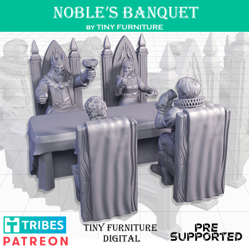 Nobles Banquet (SITTING FOLKS) - Only-Games