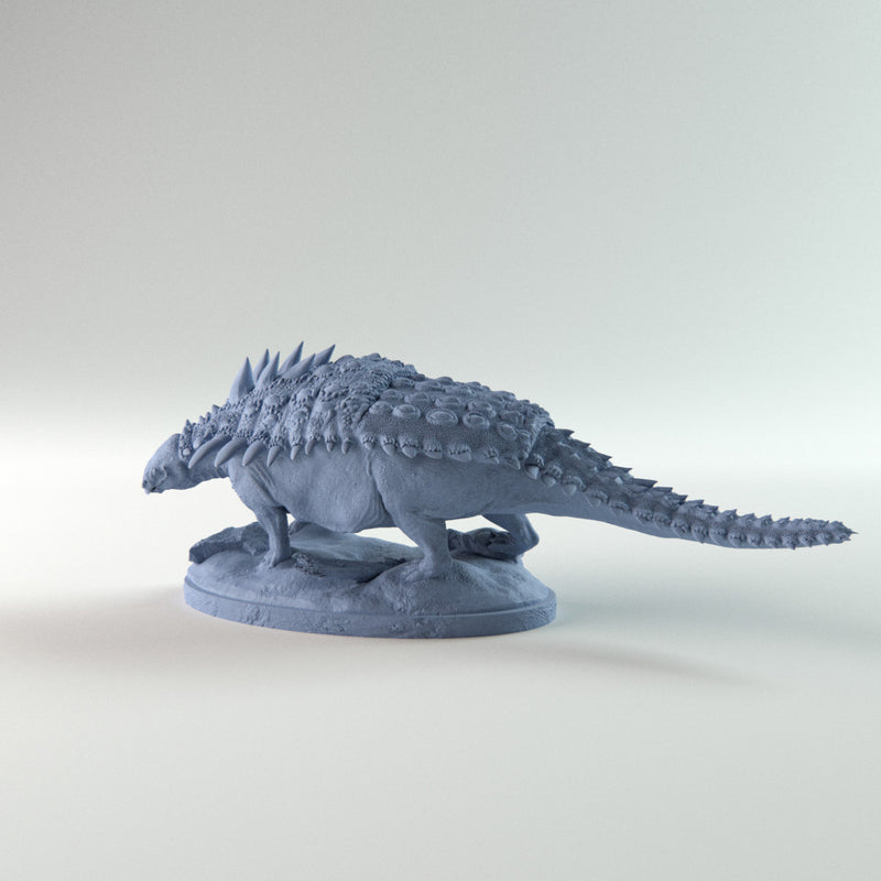 STL file Charonosaurus running 1-35 scale pre-supported dinosaur