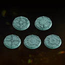 32mm Lunar Knights Bases Set x5 - Only-Games