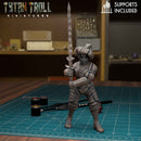 Mercenary Soldier Bundle - TytanTroll Miniatures - DnD - Only-Games