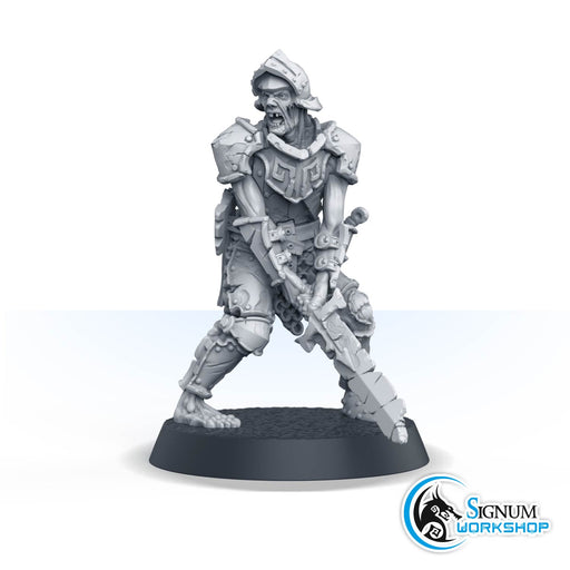 Zombie with Two-Handed Sword - Only-Games