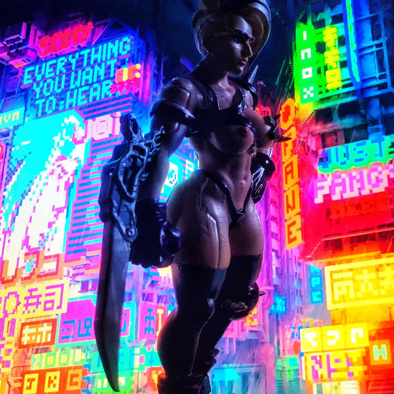 CYBERPUNK FEMALE DEADLY ROGUE - Only-Games