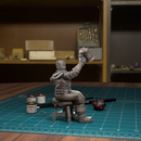 Northern Guard Drinking  - Frostgrave Pathfinder - Fantasy DND - TytanTroll Miniatures - Only-Games