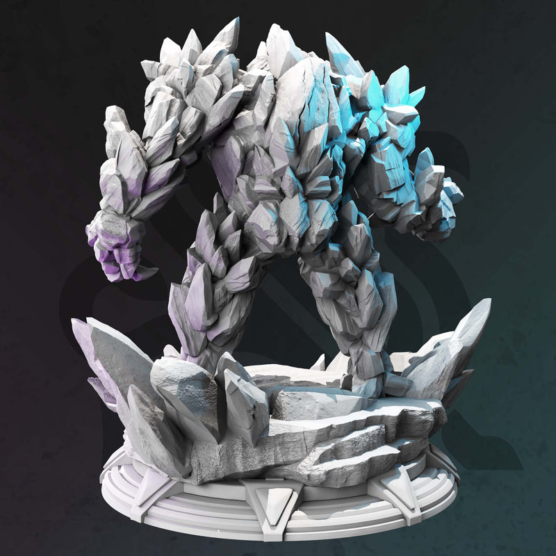 Animated Frost Golem - The Yokun Golem - Only-Games