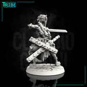 (0038) Female elf human tiefling oni kitsune samurai - Only-Games
